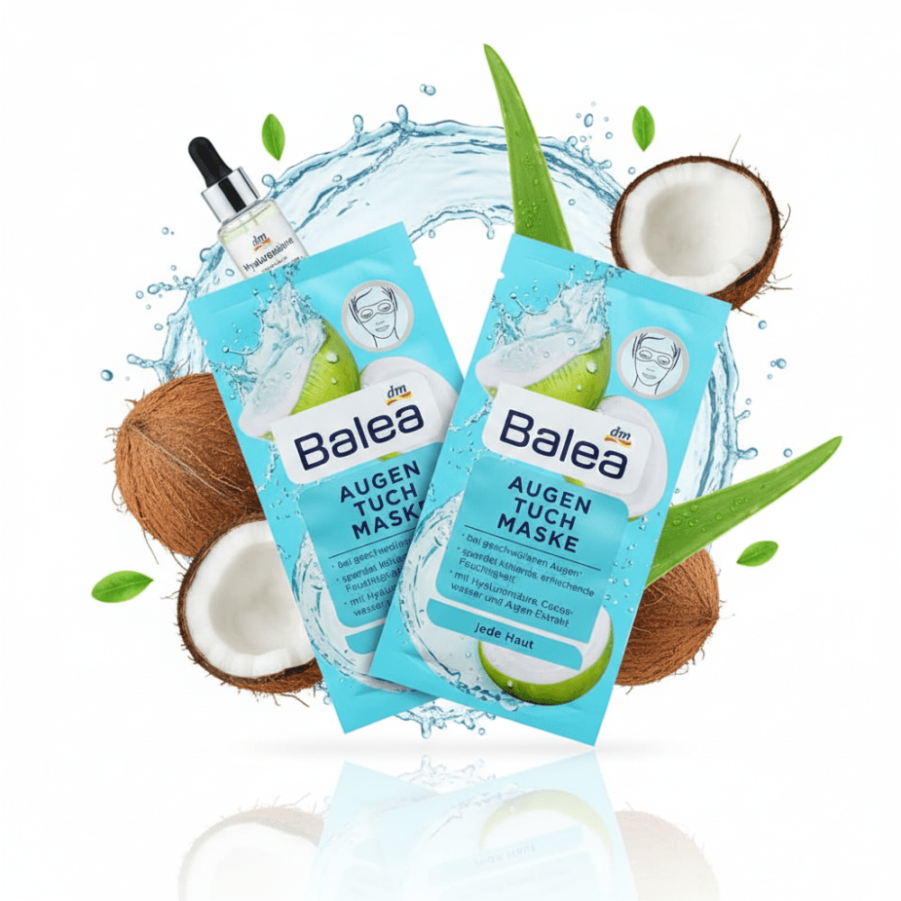 Balea AUGEN TUCH MASK.
