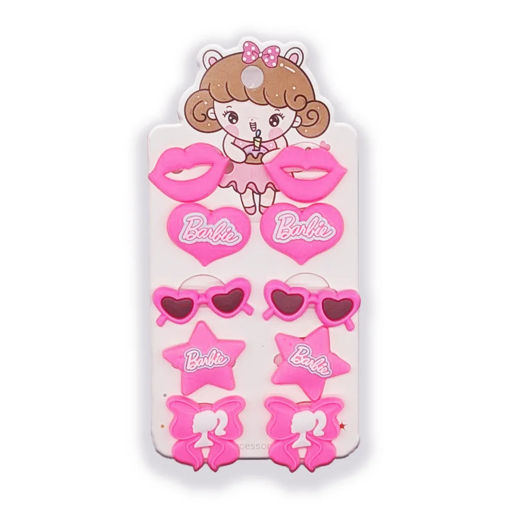 Barbie Assorted Hair Bands - Cute and Stylish Set for Girls (Pack) - Glasses