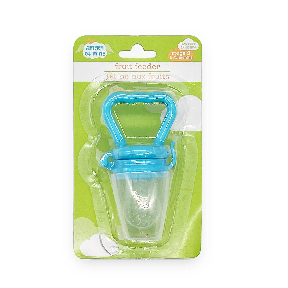 Angel of Mine BPA-Free Fruit Feeder - Blue